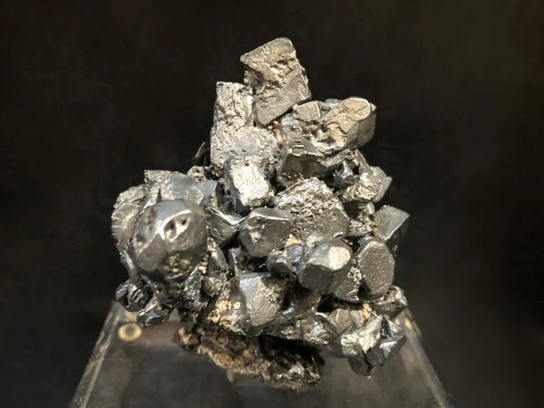 ACANTHITE with NATIVE SILVER