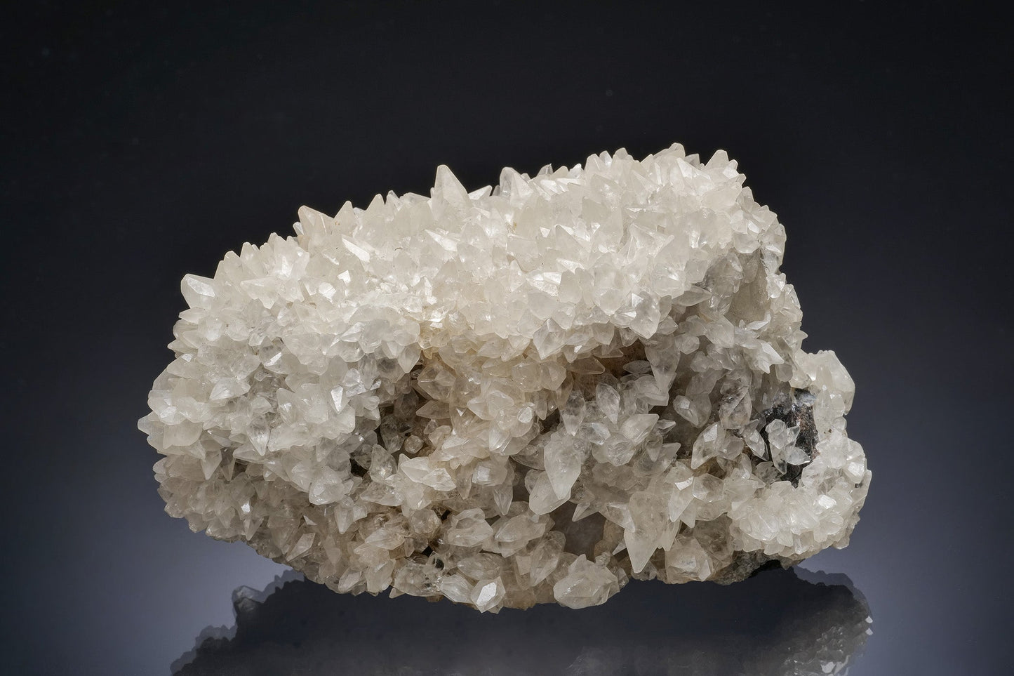 CALCITE on FLUORITE
