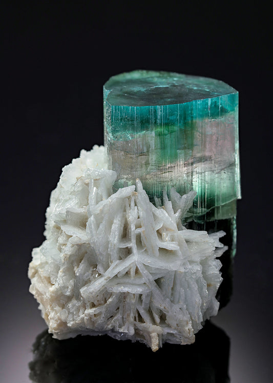 TOURMALINE with CLEAVELANDITE