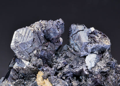 STEPHANITE on PYRAGYRITE