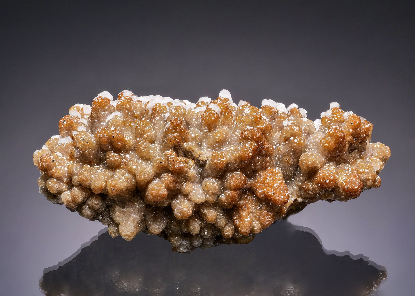CALCITE on SMITHSONITE