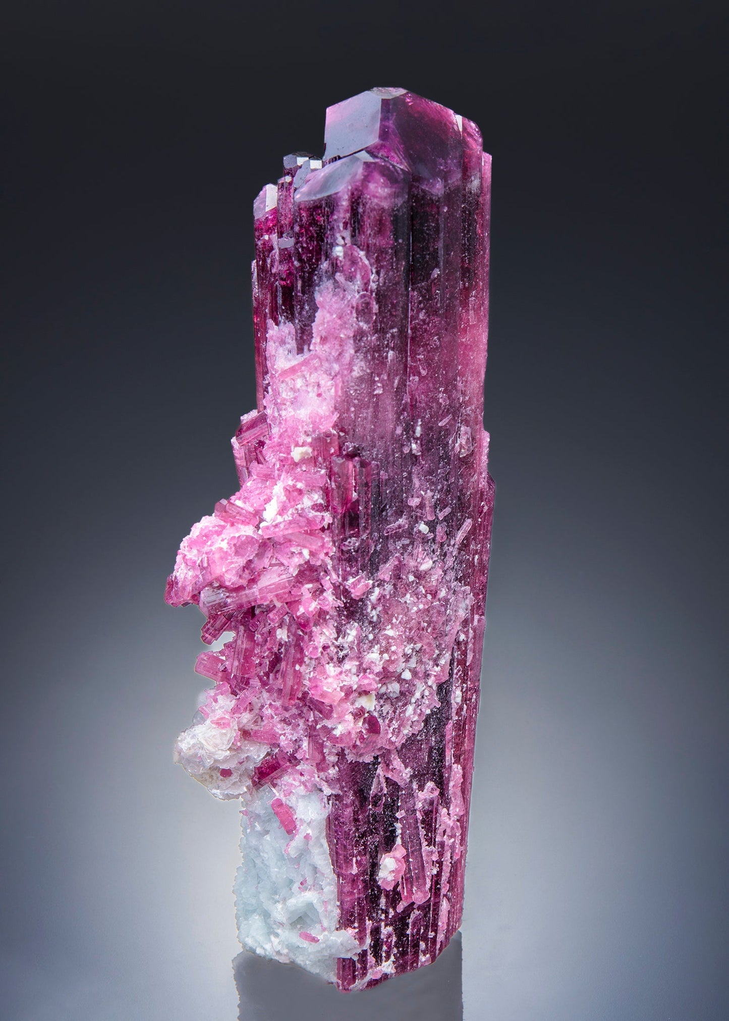 ELBAITE with Cleavelandite