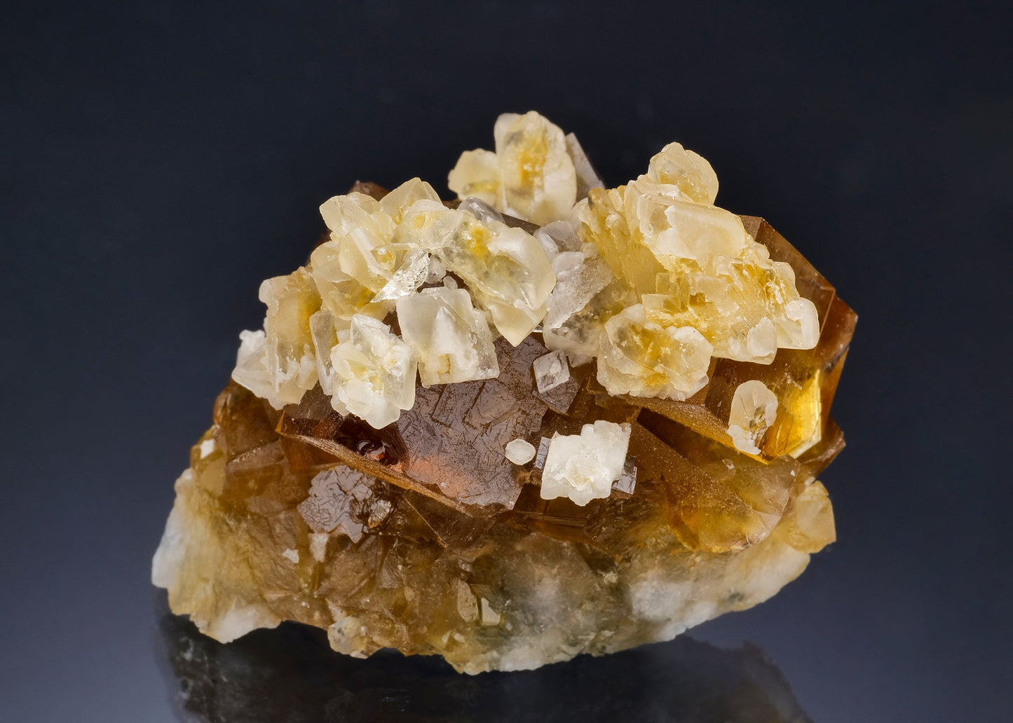 FLUORITE with BARYTE