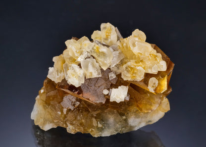 FLUORITE with BARYTE