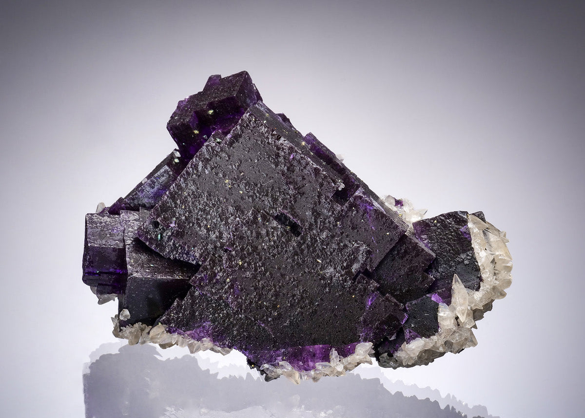 FLUORITE with CALCITE