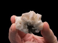 CALCITE  with NATROLITE