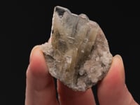 BARYTE on CALCITE