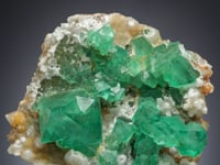 FLUORITE with QUARTZ
