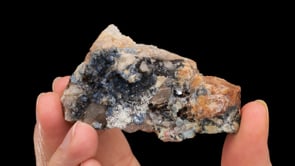 SCORODITE   with CASSITERITE