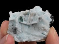 HYDROCERUSSITE   with MALACHITE