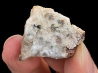 NATIVE GOLD with NAUMANNITE  and CLAUSTHALITE