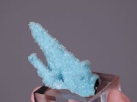 CHRYSOCOLLA ps. after MALACHITE  ps. after AZURITE  with QUARTZ