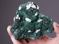 CERUSSITE   on MALACHITE