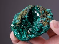 DIOPTASE   with  FORNACITE