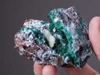 PHOSPHOHEDYPHANE   with DIOPTASE