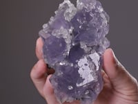FLUORITE   with QUARTZ