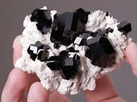 SCHORL   on Feldspar