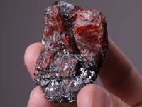 RHODONITE with GALENA