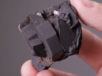 GOETHITE coating CERUSSITE after ANGLESITE