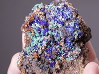 LINARITE  with BROCHANTITE