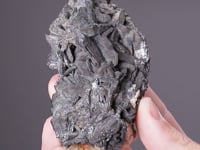 CHALCOCITE with CALCITE