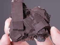 GOETHITE coating CERUSSITE after ANGLESITE