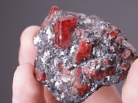 RHODONITE in GALENA