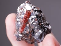 RHODONITE with GALENA