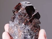 SPESSARTINE GARNET on GALENA