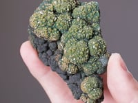 PYROMORPHITE on MALACHITE