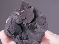 GOETHITE Coating CERUSSITE  Pseudomorph After ANGLESITE