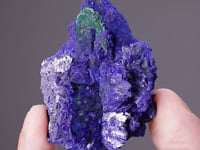 AZURITE   with MALACHITE