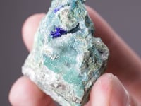 LINARITE with BROCHANTITE with QUARTZ and CERUSSITE