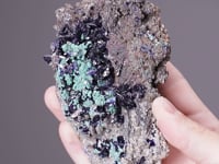 AZURITE with MALACHITE and CERUSSITE