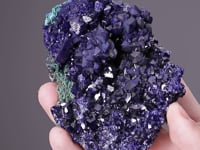 AZURITE with MALACHITE