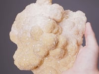 CALCITE on  DOLOMITE CAST