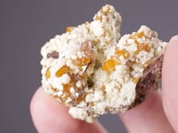 WULFENITE with MIMETITE