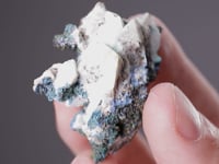 HYDROCERUSSITE on ANGLESITE with LINARITE