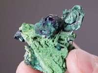 BAYLDONITE Pseudomorph After MIMETITE with AZURITE