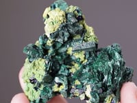 MALACHITE ps. after AZURITE with GARTRELLITE