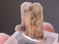 CALCITE on CERUSSITE