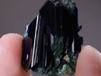 AZURITE with MALACHITE