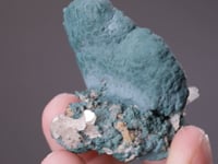 ROSASITE  ps. after CERUSSITE with CERUSSITE