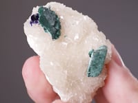MALACHITE ps. after AZURITE with AZURITE