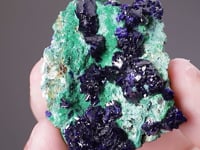 AZURITE   with ARSENTSUMEBITE