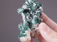 CERUSSITE on MALACHITE