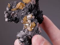 WULFENITE with TENNANTITE