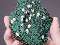 MIMETITE   on MALACHITE