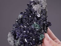 AZURITE with MALACHITE and ARSENTSUMEBITE