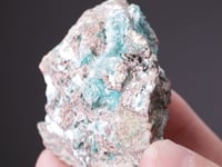 AURICHALCITE with HEMIMORPHITE HYDROZINCITE and ROSASITE